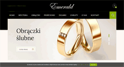 Desktop Screenshot of emeraldkrakow.pl