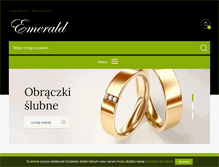 Tablet Screenshot of emeraldkrakow.pl